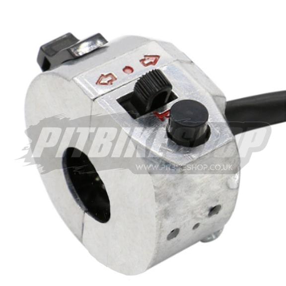 Dual Cafe Racer Bar Control - Lights Horn Turn Electric Start - Image 3