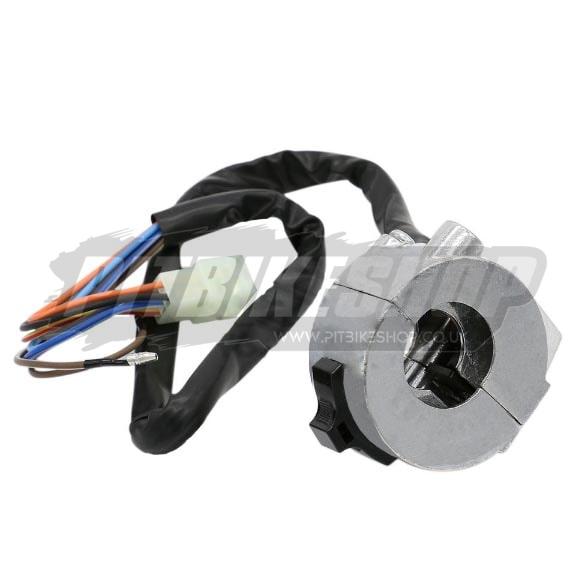 Dual Cafe Racer Bar Control - Lights Horn Turn Electric Start - Image 4
