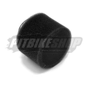 Air Filter - Twin Foam - Straight - Black - 45mm