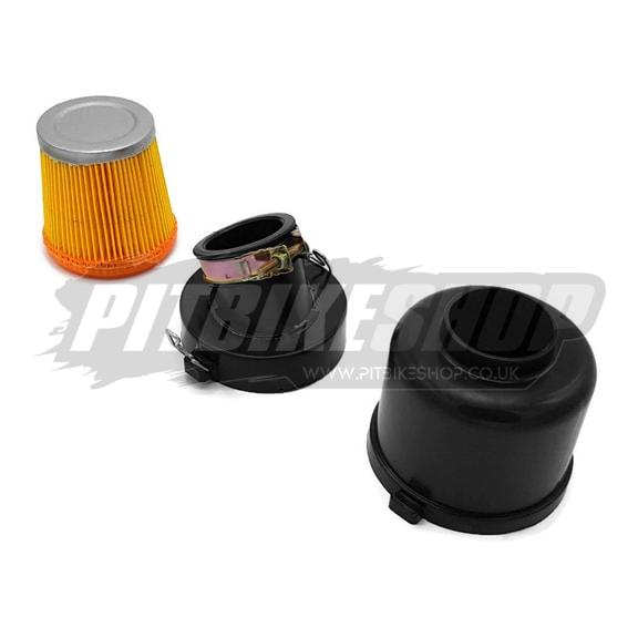 Air Filter - Waterproof - Angled - Black - 38mm - Image 3