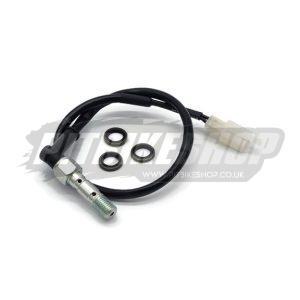 Hydraulic Double Twin Brake Switch Elbow M10 x 1.25 Female Plug