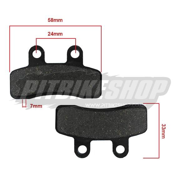 Brake Pads Front Twin Piston - Type 2 - Image 2