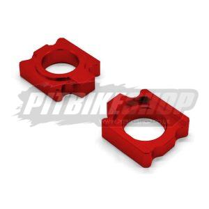 Chain Adjusters – Block – 25mm – Red