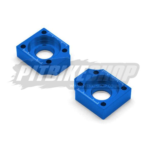 Chain Adjusters - Block - 15mm - Blue