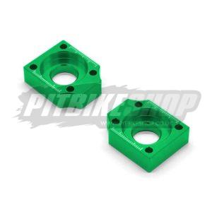 Chain Adjusters - Block - 15mm - Green