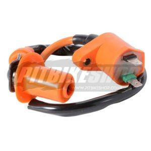 Ignition Coil - Orange - 2 Pin - Offset