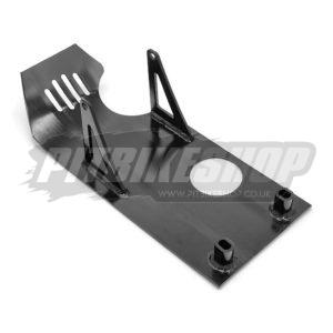 Engine Sump Guard - Alloy - Black