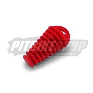 Exhaust Wash Plug - 27mm-49mm - Red