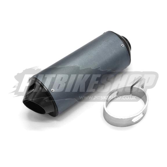 Exhaust Silencer - 38mm - Grey