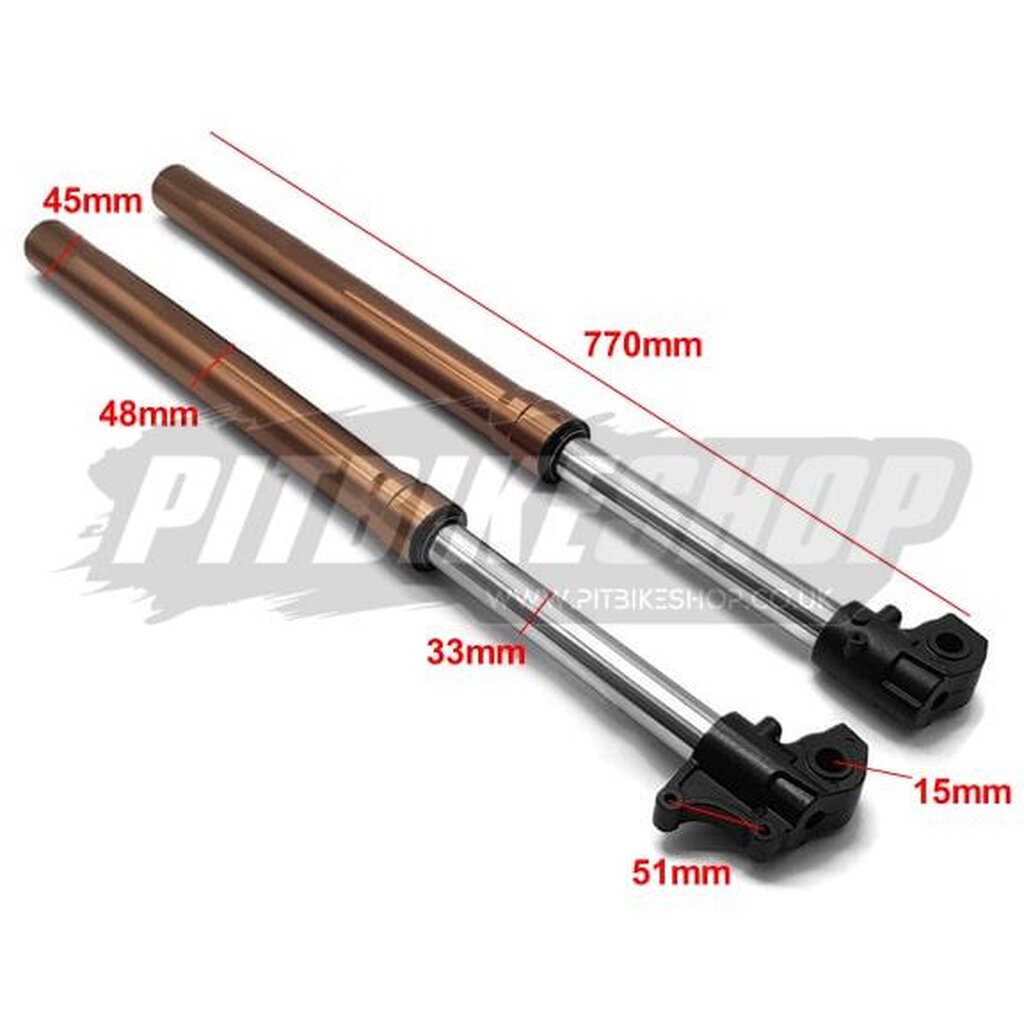 FACTORY™ Upside Down Suspension Forks - 770mm - Image 4