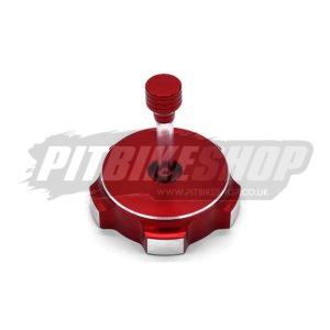 Fuel Cap - CNC - Type 2 - Red
