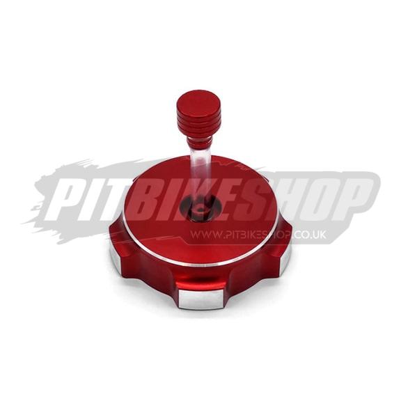 Fuel Cap - CNC - Type 2 - Red