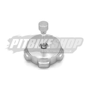 Fuel Cap - CNC - Type 2 - Silver