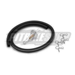 Fuel Filter & 50cm Pipe - Black