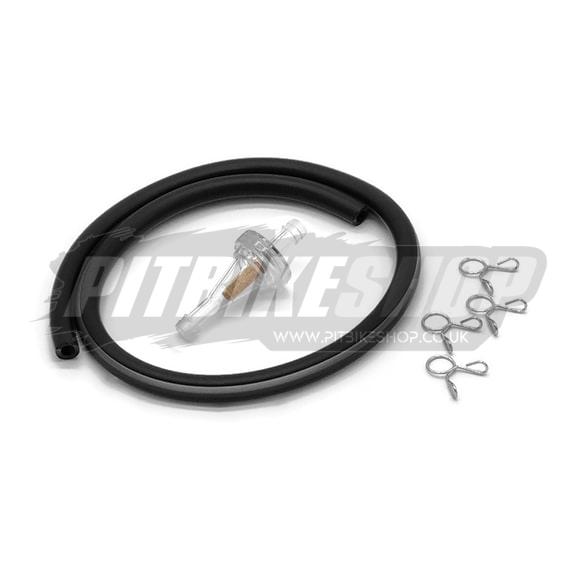 Fuel Filter & 50cm Pipe - Black