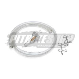 Fuel Filter & 50cm Pipe - Clear