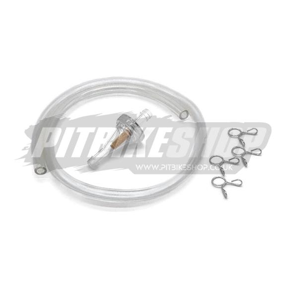 Fuel Filter & 50cm Pipe - Clear