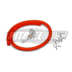 Fuel Filter & 50cm Pipe - Red
