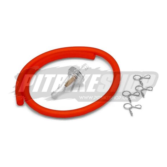 Fuel Filter & 50cm Pipe - Red