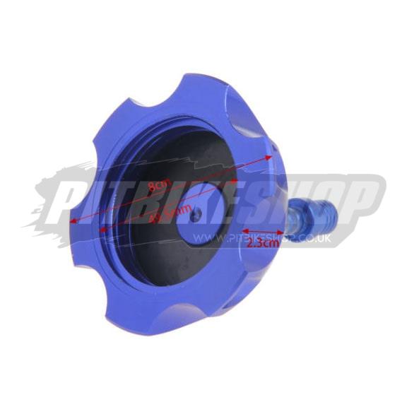Fuel Cap - CNC - Type 1 - Blue - Image 3