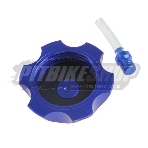 Fuel Cap - CNC - Type 1 - Blue - Image 2