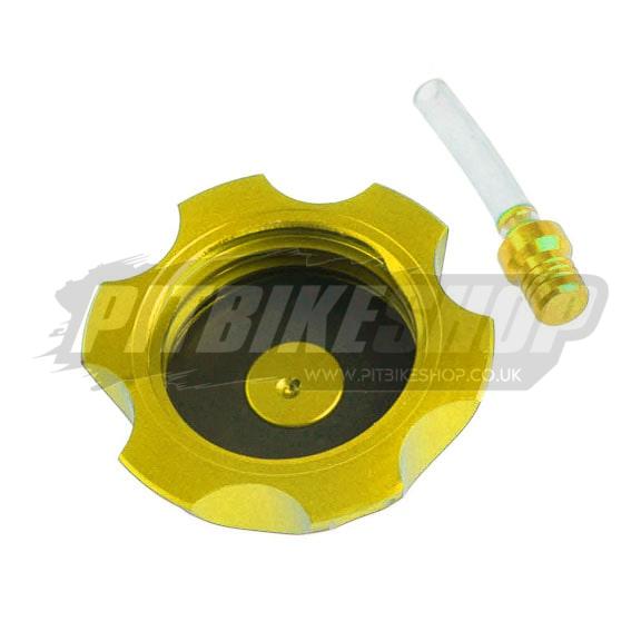 Fuel Cap - CNC - Type 1 - Gold - Image 2