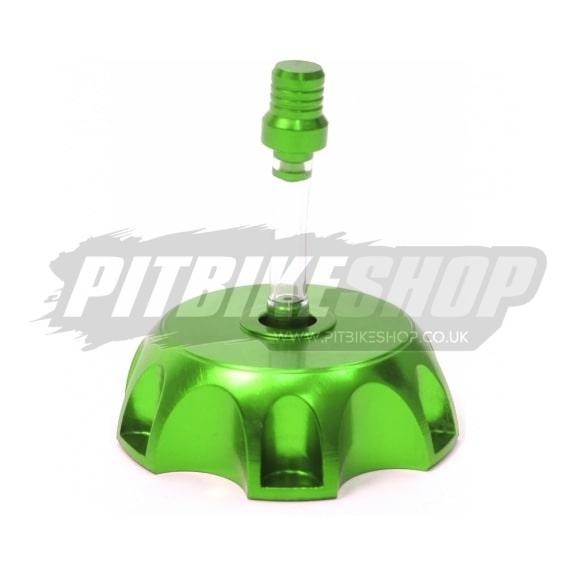 Fuel Cap - CNC - Type 1 - Green