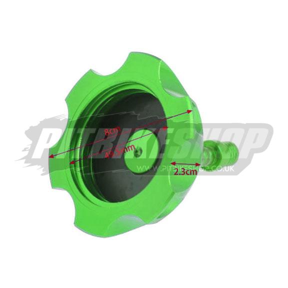 Fuel Cap - CNC - Type 1 - Green - Image 3