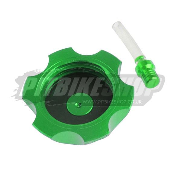 Fuel Cap - CNC - Type 1 - Green - Image 2