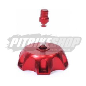 Fuel Cap - CNC - Type 1 - Red