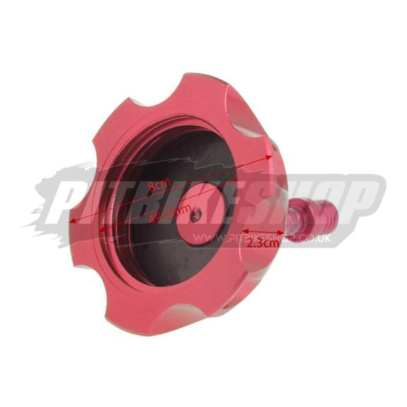 Fuel Cap - CNC - Type 1 - Red - Image 3