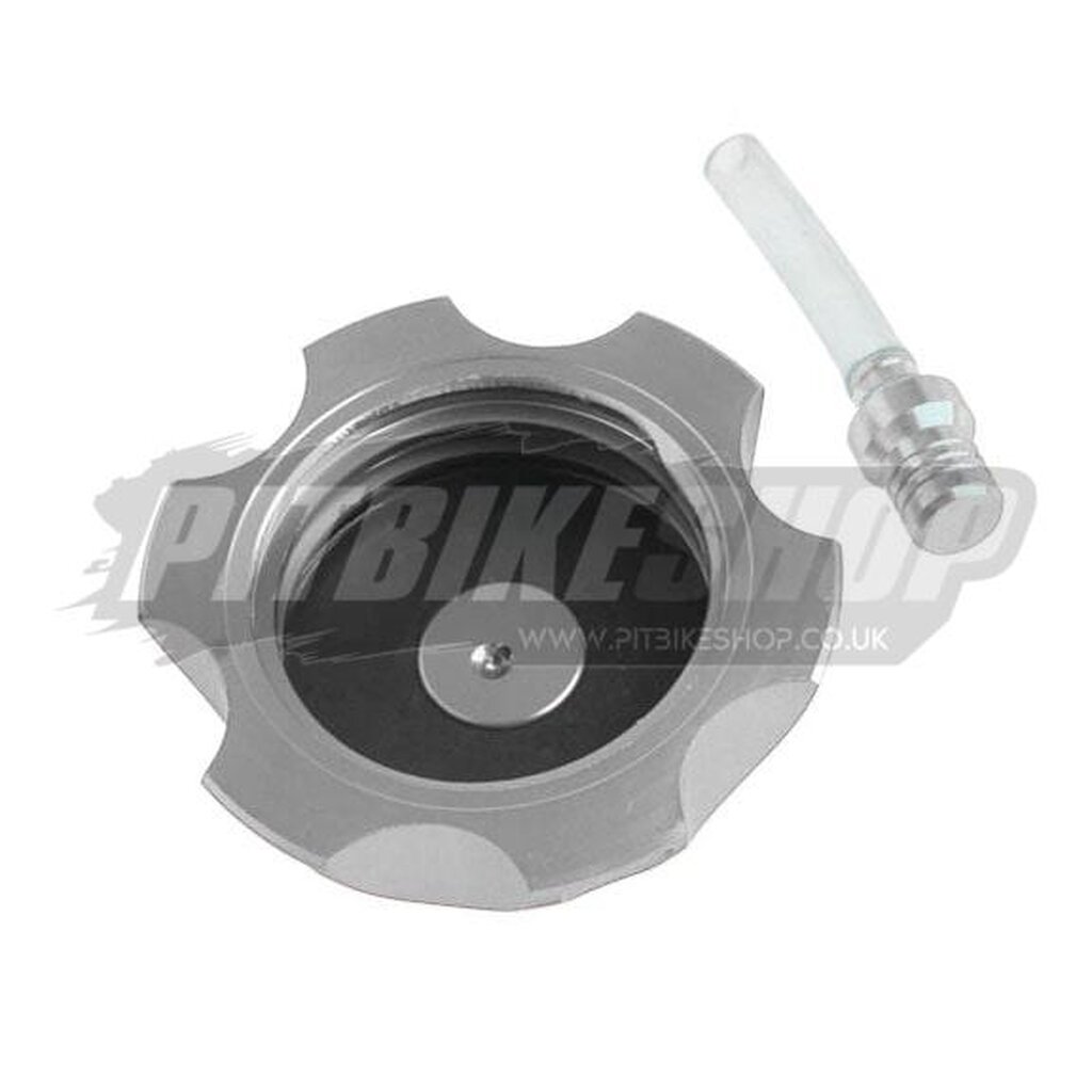 Fuel Cap - CNC - Type 1 - Silver - Image 2
