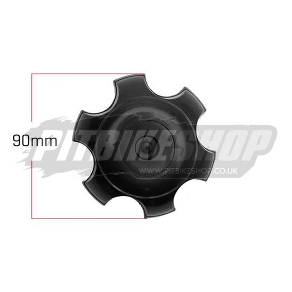 Fuel Cap - Plastic - Black - Image 3