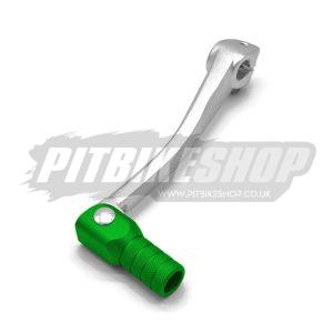 Gear Shifter - Alloy - Silver/Green