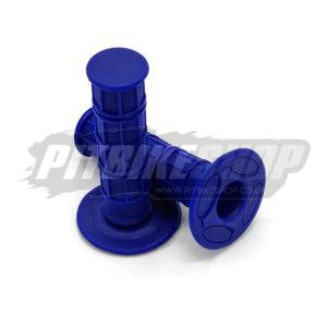 Handlebar Grips - Waffle - Blue