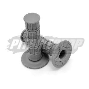 Handlebar Grips - Waffle - Grey