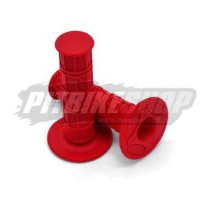 Handlebar Grips - Waffle - Red