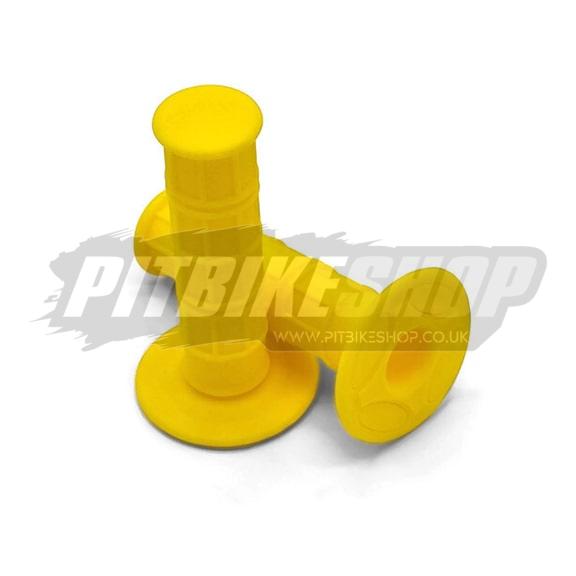 Handlebar Grips - Waffle - Yellow