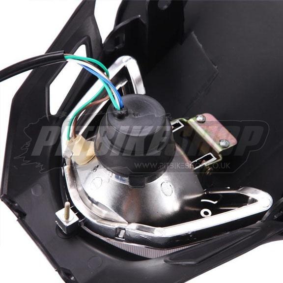 CRF Style Headlight Black - Image 5
