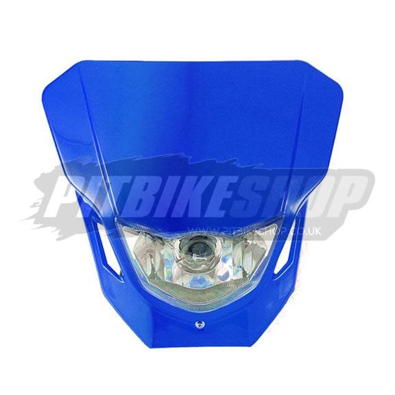 CRF Style Headlight Blue