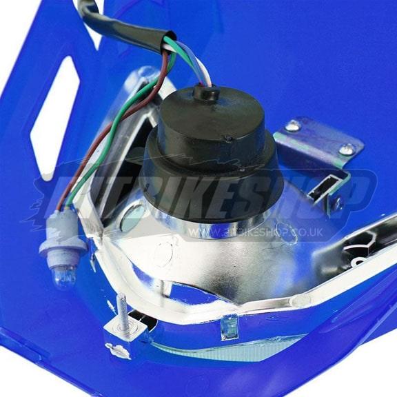 CRF Style Headlight Blue - Image 5