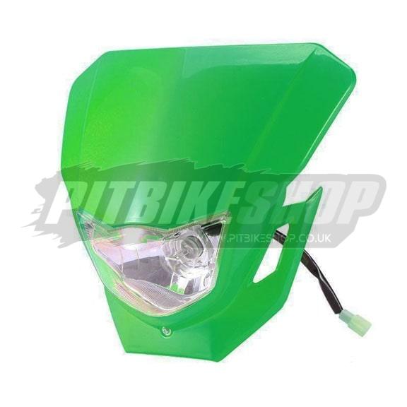 CRF Style Headlight Green - Image 2