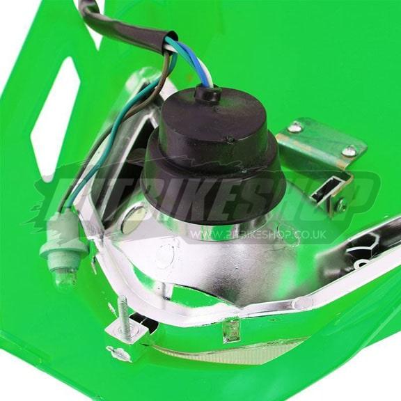 CRF Style Headlight Green - Image 5
