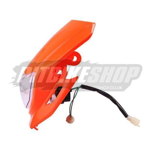 CRF Style Headlight Orange - Image 4