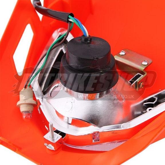 CRF Style Headlight Orange - Image 5
