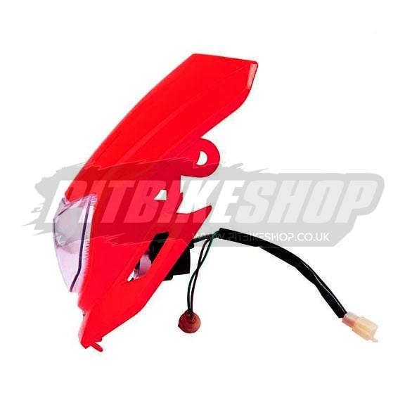 CRF Style Headlight Red - Image 4