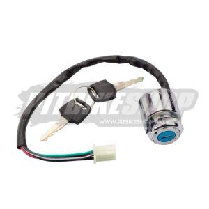 Ignition Switch Chrome With 2 Keys