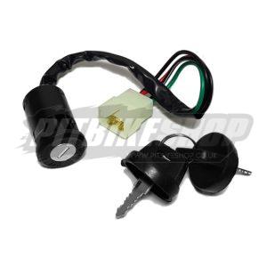 Ignition Switch With 2 Rain Proof Keys - Female (Large) Plug
