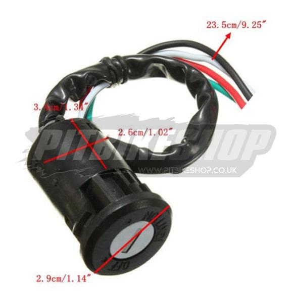 Ignition Switch With 2 Rain Proof Keys - Female (Large) Plug - Image 3