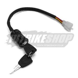 Ignition Switch With 2 Keys - With Lights Switch